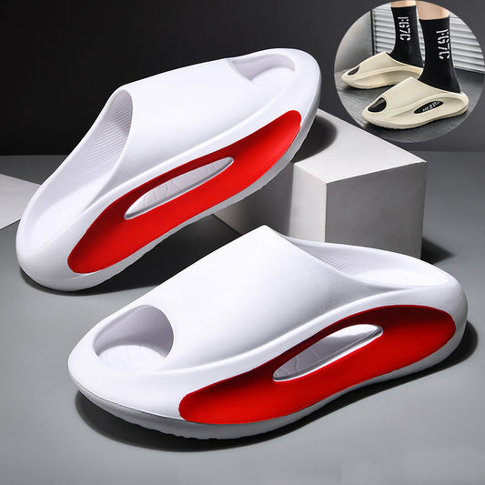 TJ Ins Slippers Women Men Peep Toe Slipper Summer Hollow Unisex Sports Beach Shoes