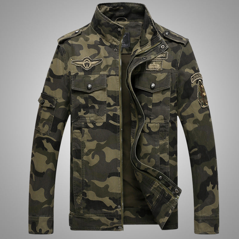 TJ Tactical Camouflage Denim Jacket